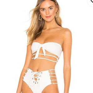 Revolve lovewave Santeria top swim small
